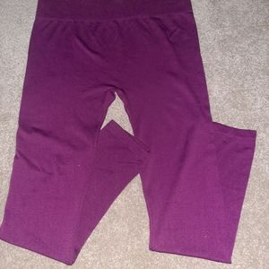 Hot Pink Blue Savvy Leggings 2X/3X